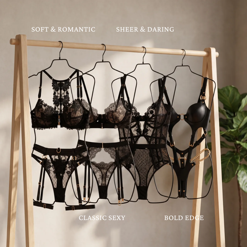 Sexy on your terms, from soft and romantic to bold, all in one place