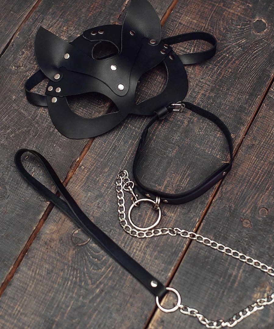 Leony's Sweet Kitty Set (Mask + Choker)